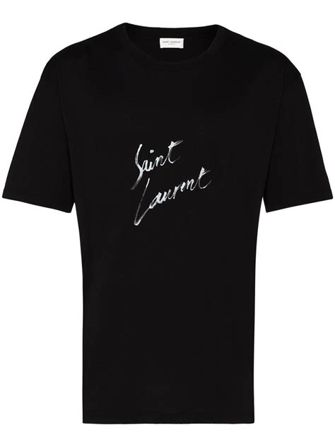 farfetch ysl t shirt|Farfetch st laurent t shirt.